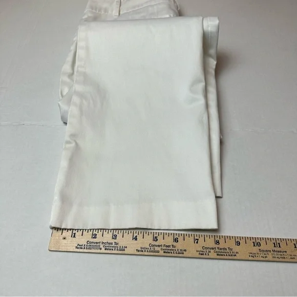 Vintage 90s New York & Company 7th Avenue Pants Cotton Twill Quiet Luxury Work - Picture 4 of 12